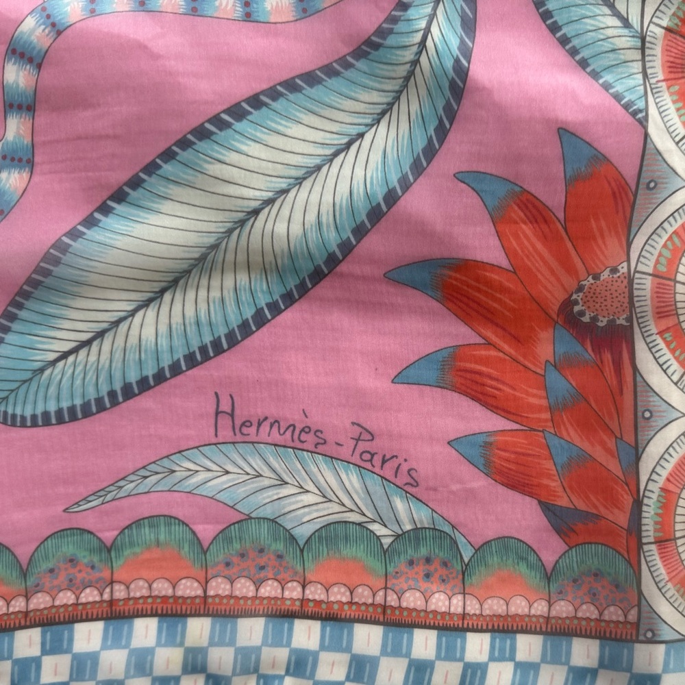 NWT HERMÈS Savana Dance Mousseline 180cm x 63cm, 2018 - Picture 9 of 12